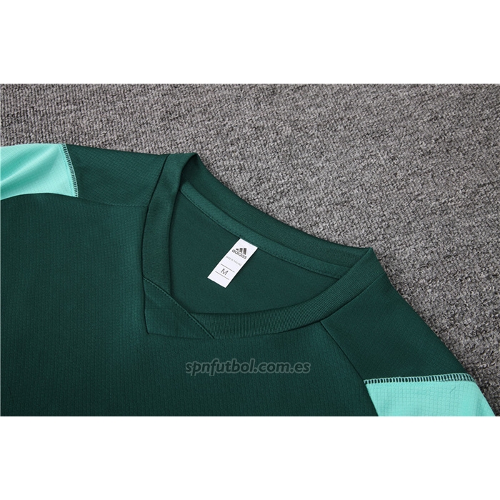Chandal del Argelia Manga Corta 2023-2024 Verde - Pantalon Corto